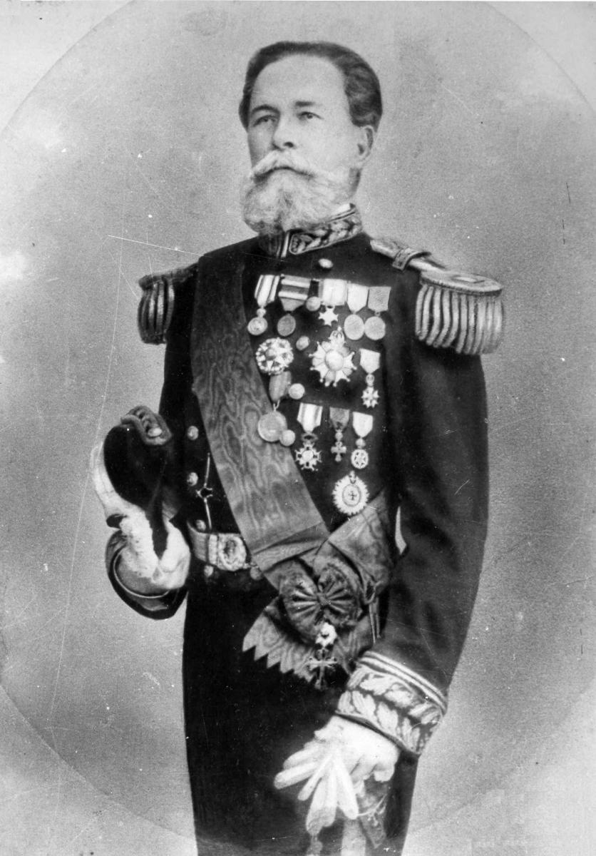Retrato do Almirante Antônio Luiz von Hoonholtz, Barão de Teffé